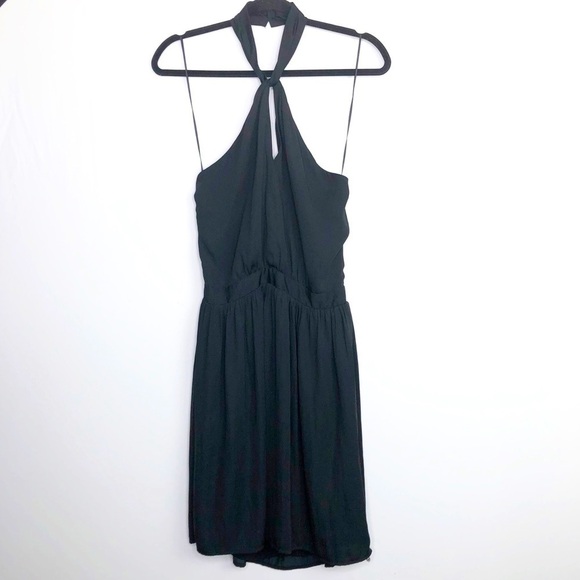 𝅺D R A Los Angeles black Jay Choker halter mini dress - Picture 1 of 10